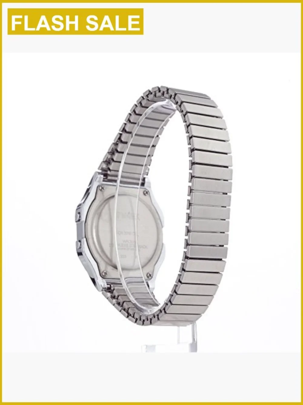 Classic Digital 34mm Watch Chronograph Indiglo Water Resistant